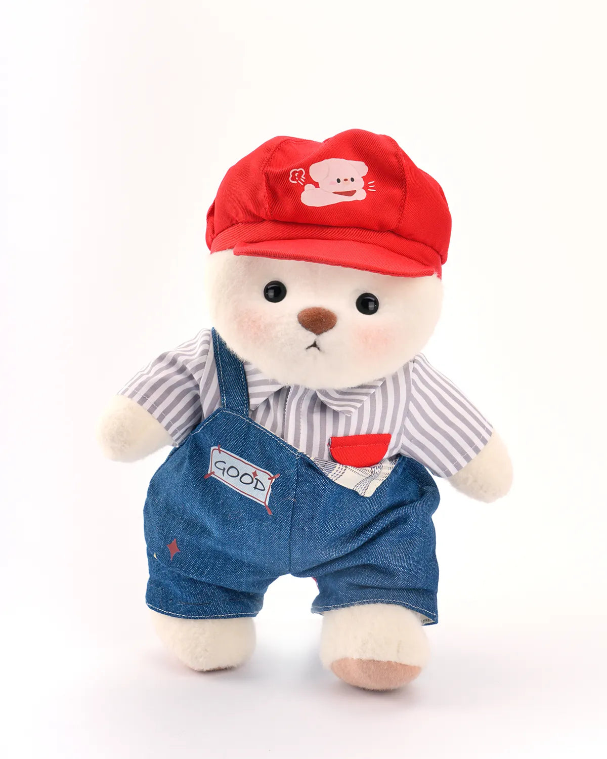 SunPuffy™ Kırmızı Köpek Şapkası Mavi Puffy