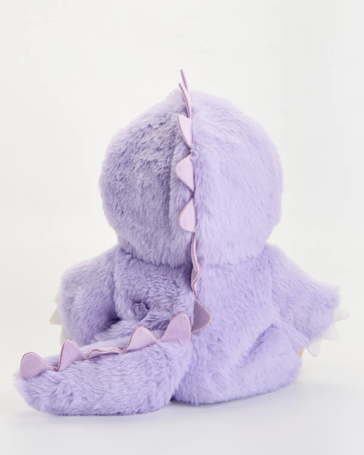 SunPuffy™ Kürklü Mor Dino Puffy