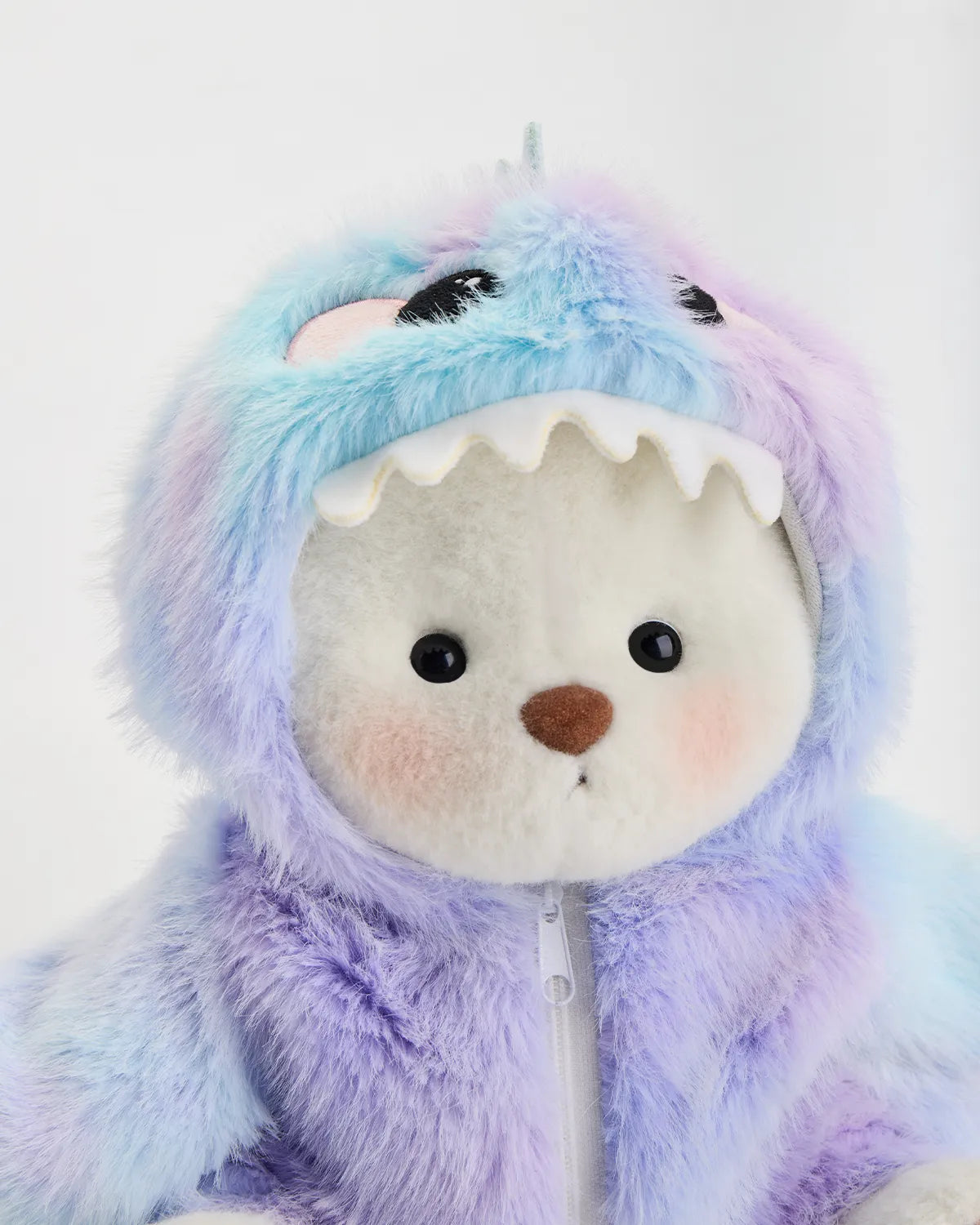 SunPuffy™ Gökkuşağı Mavimsi Mor Dino