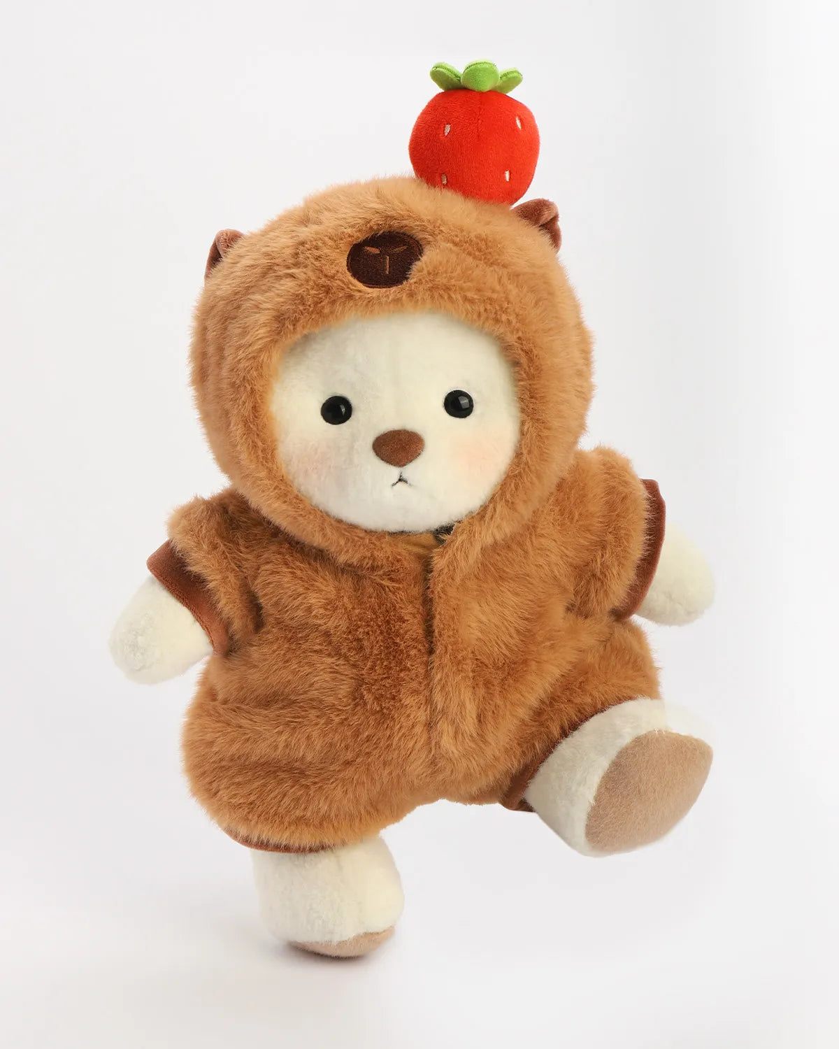 SunPuffy™ Çilek Kahverengi Kapibara Puffy