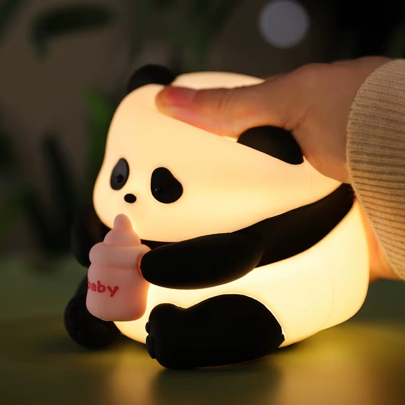 Panda Silikon Gece Lambası