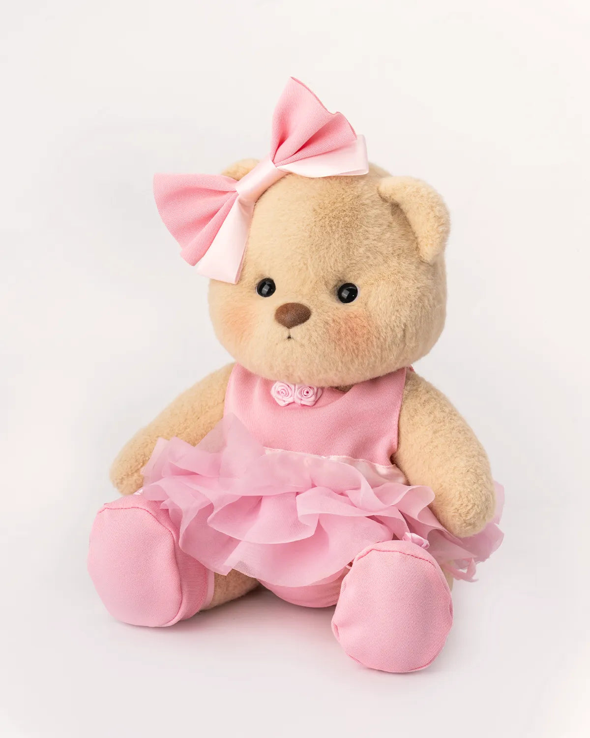 SunPuffy™ Pembe Bale Elbiseli Puffy